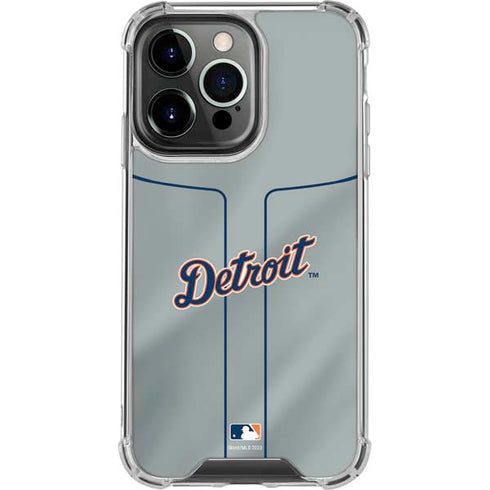 MLB Detroit Tigers Alternate/Away Jersey iPhone 16 Pro Clear Case